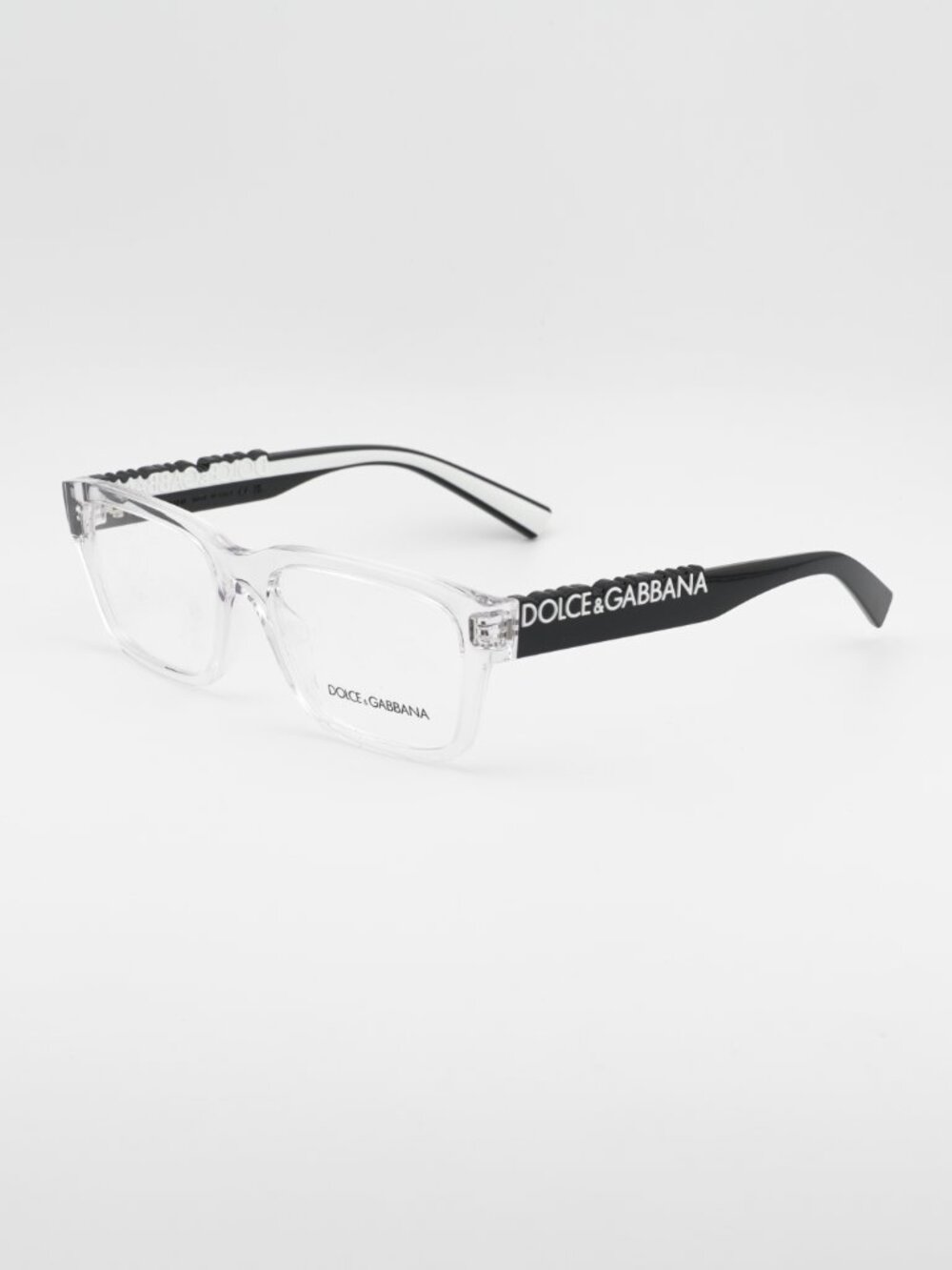 Dolce & Gabbana DG5112 3133 Eyeglasses Transparent 55mm Rectangle Frame